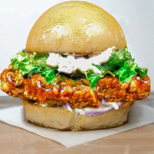 Buffalo Poulet Chicken burger