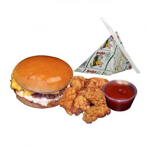 Burger, Nuggets & Bonjus