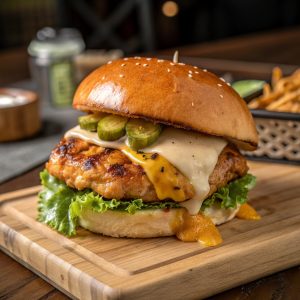 Grilled Chicken Burger