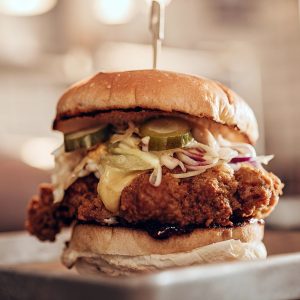 Honey Mustard Burger