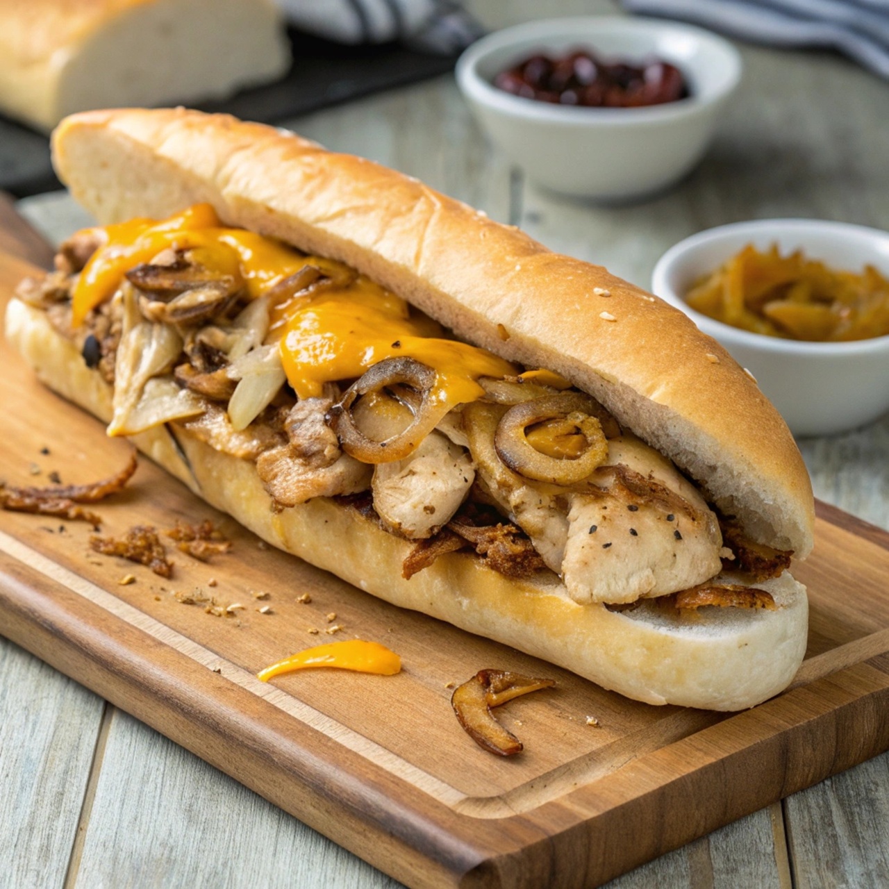 10'' Philly Poulet Chicken