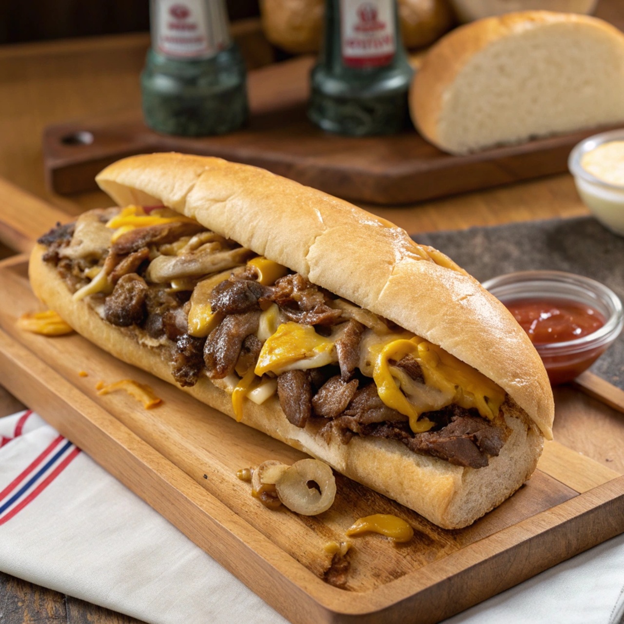 10'' Philly Cheesesteak