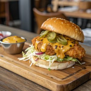 Honey Mustard Burger